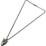 グッチ GUCCI アンガーフォレスト ウルフヘッド ネックレス シルバー Ag925 ジュエリー