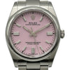 ロレックス ROLEX オイスターパーペチュアル36 126000 キャンディピンク ステンレススチール 自動巻き メンズ 腕時計