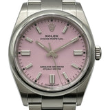 ロレックス ROLEX オイスターパーペチュアル36 126000 キャンディピンク ステンレススチール 自動巻き メンズ 腕時計