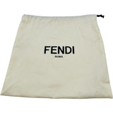 フェンディ FENDI ズッカ柄ダブルバケットショルダーバッグ 7VA649 ブラック/ブラウン キャンバス/レザー レディース ショルダーバッグ