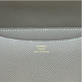 エルメス HERMES コンスタンス3ミニ ミロワール W刻印 エトゥープ ゴールド金具 エプソン レディース ショルダーバッグ