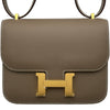 エルメス HERMES コンスタンス3ミニ ミロワール W刻印 エトゥープ ゴールド金具 エプソン レディース ショルダーバッグ