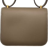 エルメス HERMES コンスタンス3ミニ ミロワール W刻印 エトゥープ ゴールド金具 エプソン レディース ショルダーバッグ