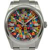 ロレックス ROLEX オイスターパーペチュアル36 ジュビリーモチーフ 126000 マルチカラー ステンレススチール 自動巻き メンズ 腕時計