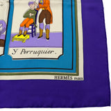 エルメス HERMES カレ90 LALPHABET DES METIGRS シルク レディース スカーフ