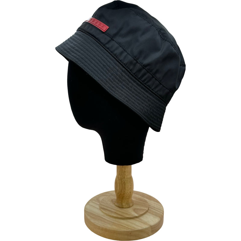 プラダスポーツ PRADA SPORTS ナイロンバケットハット ブラック