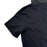 プラダスポーツ PRADA SPORTS 切替フーデッド半袖Tシャツ ブラック ナイロン レディース その他トップス