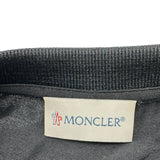 モンクレール MONCLER ABITO　切替Tシャツワンピース ブラック コットン レディース ワンピース