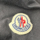モンクレール MONCLER ABITO　切替Tシャツワンピース ブラック コットン レディース ワンピース