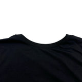 モンクレール MONCLER ABITO　切替Tシャツワンピース ブラック コットン レディース ワンピース