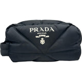 プラダ PRADA パデットトラベルポーチ 2NA050 ブラック ナイロン レディース クラッチバッグ