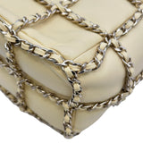 シャネル CHANEL バケットドローストリングチェーンショルダー AS2314 30番台 イエロー ゴールド金具 ラムスキン レディース ショルダーバッグ