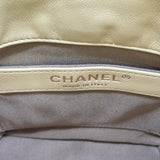 シャネル CHANEL バケットドローストリングチェーンショルダー AS2314 30番台 イエロー ゴールド金具 ラムスキン レディース ショルダーバッグ
