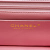 シャネル CHANEL トップハンドルミニフラップバッグ AS2431 ピンク ゴールド金具 ツイード レディース ショルダーバッグ