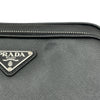 プラダ PRADA トライアングルロゴ ショルダー 2VH170 ブラック シルバー金具 サフィアーノ/レザー レディース ショルダーバッグ
