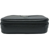 プラダ PRADA トライアングルロゴ ショルダー 2VH170 ブラック シルバー金具 サフィアーノ/レザー レディース ショルダーバッグ