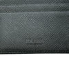 プラダ PRADA トライアングルロゴ マネークリップ 2MN077 ブラック サフィアーノ レディース 二つ折り財布