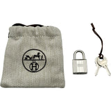 エルメス HERMES ピコタンロックMM W刻印 ベトン シルバー金具 トリヨンクレマンス レディース ハンドバッグ