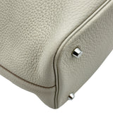 エルメス HERMES ピコタンロックMM W刻印 ベトン シルバー金具 トリヨンクレマンス レディース ハンドバッグ