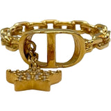 クリスチャン・ディオール Christian Dior プチシディスターリング ゴールド メタル/ラインストーン アクセサリー