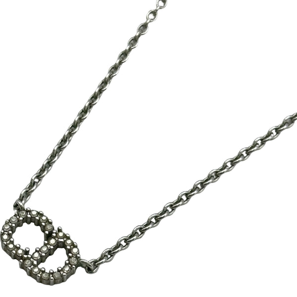 25611✨クリスチャンディオール Clair D Luneネックレス シルバー クリスチャン・ディオール Christian Dior Clair D Lune ネックレス