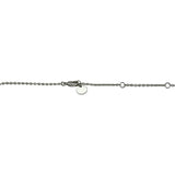 クリスチャン・ディオール Christian Dior Clair D Lune ネックレス シルバー メタル/ラインストーン アクセサリー