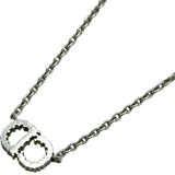 クリスチャン・ディオール Christian Dior Clair D Lune ネックレス シルバー メタル/ラインストーン アクセサリー