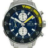 インターナショナルウォッチカンパニー IWC アクアタイマー クロノグラフ IW376701 ブラック ステンレススチール 自動巻き メンズ 腕時計