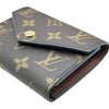 ルイ・ヴィトン LOUIS VUITTON ポルトフォイユ・ヴィクトリーヌ M62472 ブラウン モノグラムキャンバス レディース 三つ折り財布
