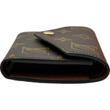 ルイ・ヴィトン LOUIS VUITTON ポルトフォイユ・ヴィクトリーヌ M62472 ブラウン モノグラムキャンバス レディース 三つ折り財布
