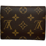 ルイ・ヴィトン LOUIS VUITTON ポルトフォイユ・ヴィクトリーヌ M62472 ブラウン モノグラムキャンバス レディース 三つ折り財布