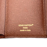ルイ・ヴィトン LOUIS VUITTON ポルトフォイユ・ヴィクトリーヌ M62472 ブラウン モノグラムキャンバス レディース 三つ折り財布