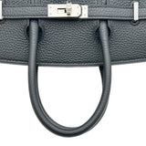 エルメス HERMES バーキン25 G刻印 ブラック シルバー金具 トゴ レディース ハンドバッグ