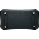 エルメス HERMES バーキン25 G刻印 ブラック シルバー金具 トゴ レディース ハンドバッグ