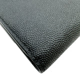 サンローラン SAINT LAURENT アップタウンコンパクトウォレット 582296 ブラック ゴールド金具 レザー レディース 二つ折り財布