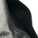 サンローラン SAINT LAURENT アップタウンコンパクトウォレット 582296 ブラック ゴールド金具 レザー レディース 二つ折り財布