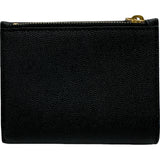 サンローラン SAINT LAURENT アップタウンコンパクトウォレット 582296 ブラック ゴールド金具 レザー レディース 二つ折り財布