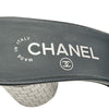シャネル CHANEL ココマークミラーヒールサンダル ブラック レザー レディース サンダル