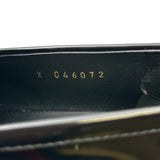 シャネル CHANEL ハートココマークモカシンローファー G46072 ブラック パテント レディース ローファー