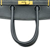 エルメス HERMES バーキン35 □H刻印 ブラック/ホワイトステッチ ゴールド金具 トゴ レディース ハンドバッグ