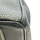 エルメス HERMES バーキン35 □H刻印 ブラック/ホワイトステッチ ゴールド金具 トゴ レディース ハンドバッグ