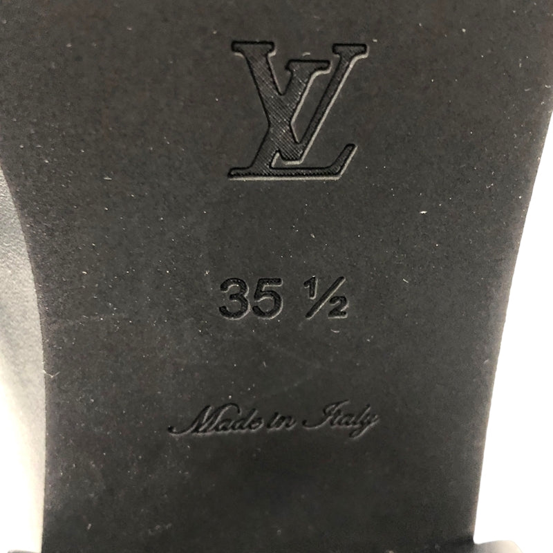 ルイ・ヴィトン LOUIS VUITTON モノグラム アンクルブーツ MA1128 モノグラム シルバー金具 レザー 35 1/2(約23.0cm)  レディース ブーツ