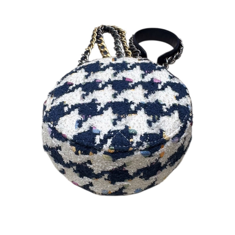シャネル CHANEL ラウンド２wayチェーンショルダー AP0945 マルチカラー/ゴールド金具 ツイード レディース ショルダーバッグ