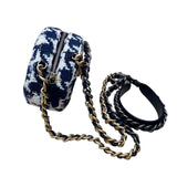 シャネル CHANEL ラウンド２wayチェーンショルダー AP0945 マルチカラー/ゴールド金具 ツイード レディース ショルダーバッグ