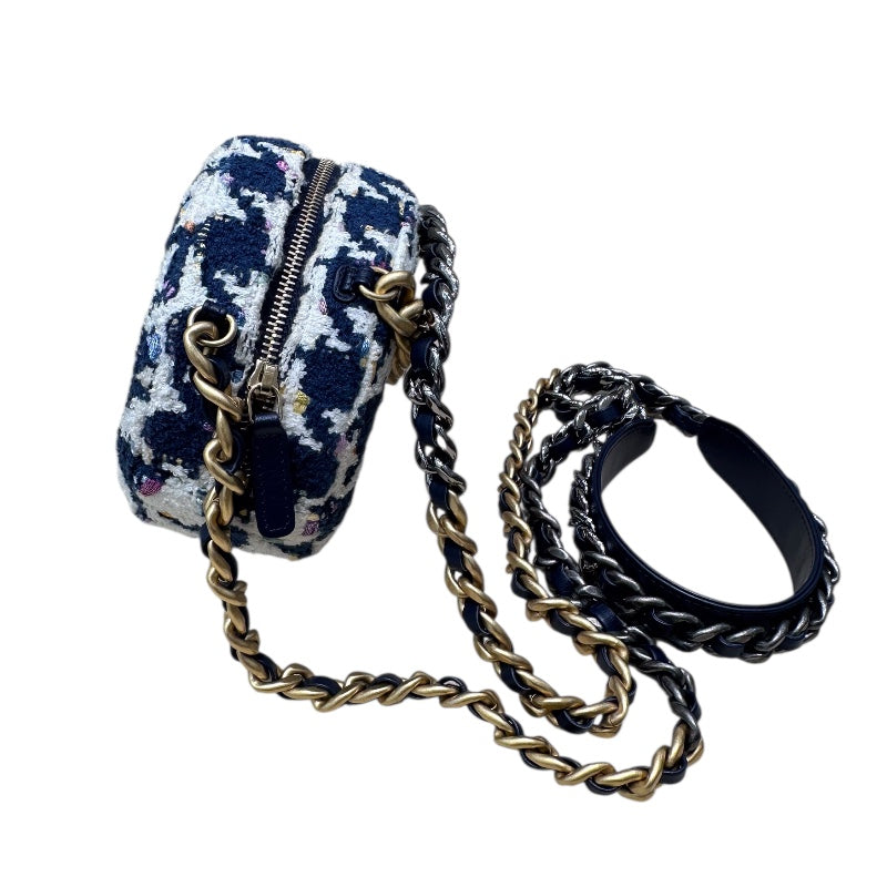 シャネル CHANEL ラウンド２wayチェーンショルダー AP0945 マルチカラー/ゴールド金具 ツイード レディース ショルダーバッグ