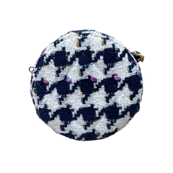 シャネル CHANEL ラウンド２wayチェーンショルダー AP0945 マルチカラー/ゴールド金具 ツイード レディース ショルダーバッグ