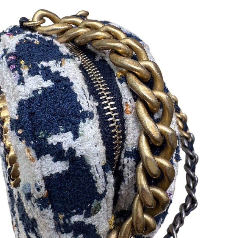 シャネル CHANEL ラウンド２wayチェーンショルダー AP0945 マルチカラー/ゴールド金具 ツイード レディース ショルダーバッグ
