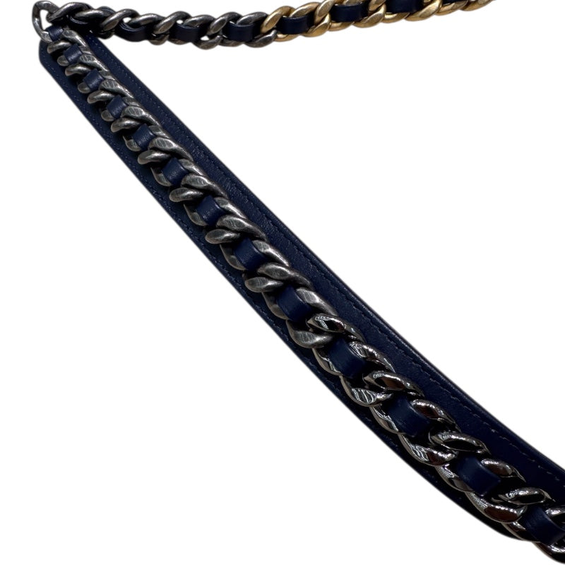 シャネル CHANEL ラウンド２wayチェーンショルダー AP0945 マルチカラー/ゴールド金具 ツイード レディース ショルダーバッグ