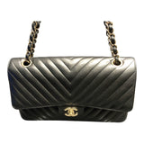 シャネル CHANEL マトラッセ25 Vステッチ A01112 キャビア/GD金具 レディース ショルダーバッグ
