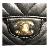 シャネル CHANEL マトラッセ25 Vステッチ A01112 キャビア/GD金具 レディース ショルダーバッグ